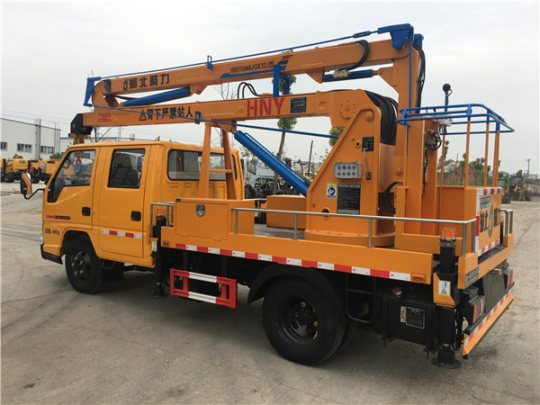 江鈴藍牌12米高空作業(yè)車(chē)