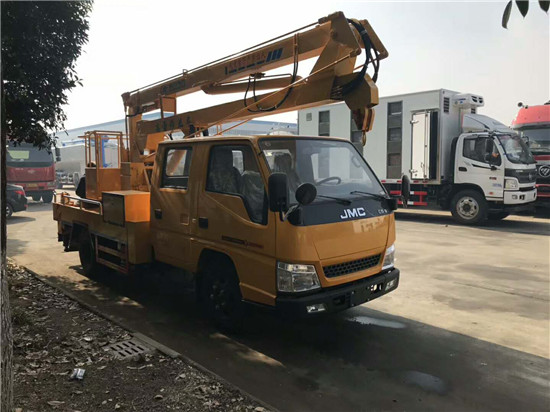 江鈴12米藍牌高空作業(yè)車(chē)，市區暢通無(wú)阻
