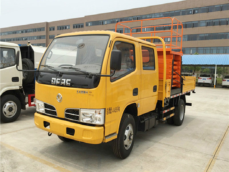 東風(fēng)12米剪叉車(chē)載式高空作業(yè)車(chē)