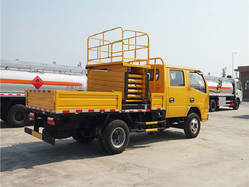 東風(fēng)12米剪叉車(chē)載式高空作業(yè)車(chē)
