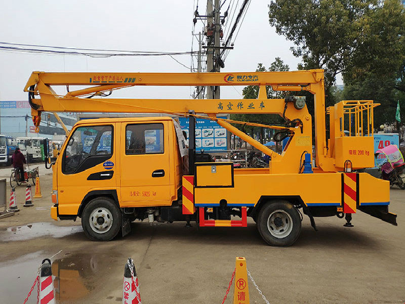 江淮14米高空作業(yè)車(chē)配置介紹