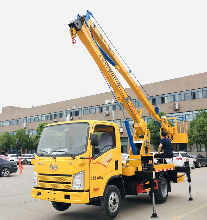 國六解放虎VR 12-13.5米高空作業(yè)車(chē)配置介紹