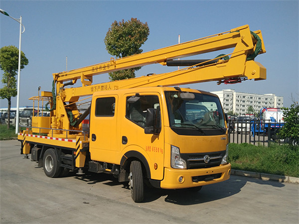 東風(fēng)凱普特雙排座14米16米國六升降登高作業(yè)車(chē)