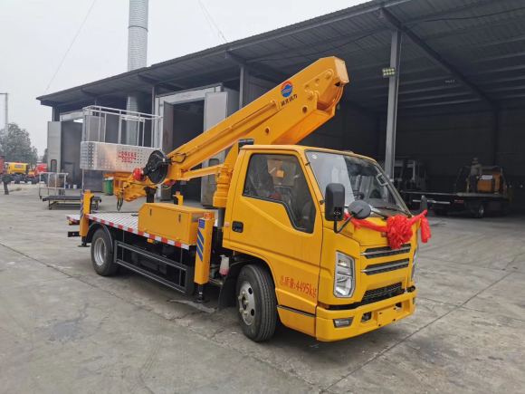 國六江鈴順達藍牌17.5米直臂伸縮式高空作業(yè)車(chē)廠(chǎng)家現車(chē)促銷(xiāo)