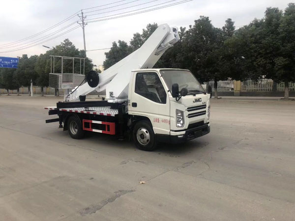 國六17.5米藍牌直臂高空作業(yè)車(chē)