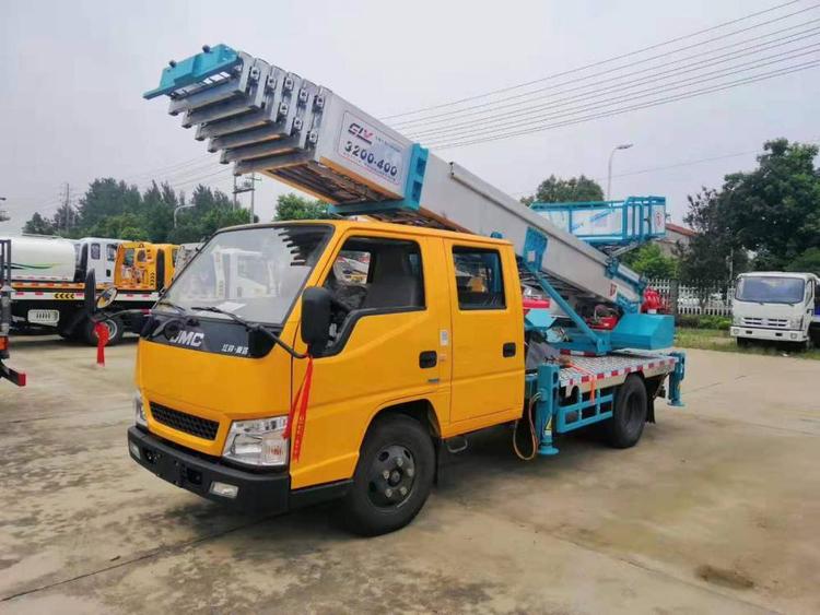 32米藍牌云梯車(chē)江鈴雙排座云梯車(chē)-搬家作業(yè)車(chē)廠(chǎng)家直銷(xiāo)