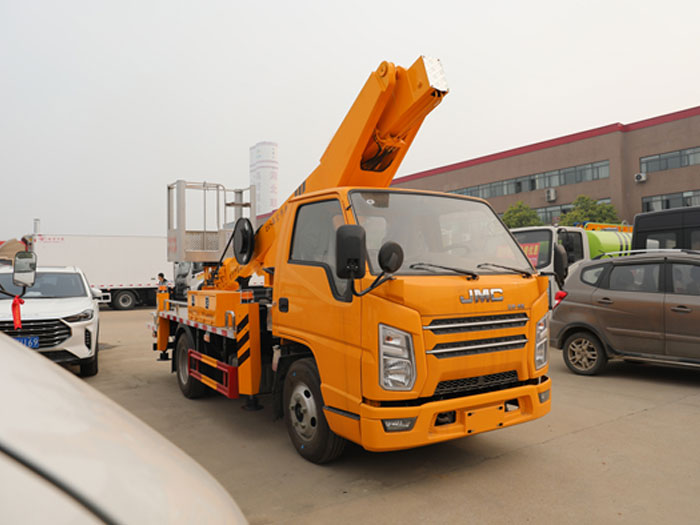 21米的高空作業(yè)車(chē)可以上藍牌嗎