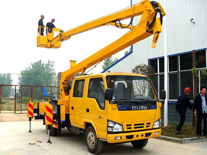 慶鈴五十鈴16米高空作業(yè)車(chē)配置怎么樣