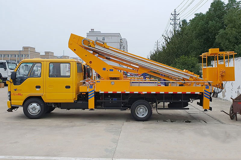 五十鈴16米直臂高空作業(yè)車(chē)動(dòng)態(tài)