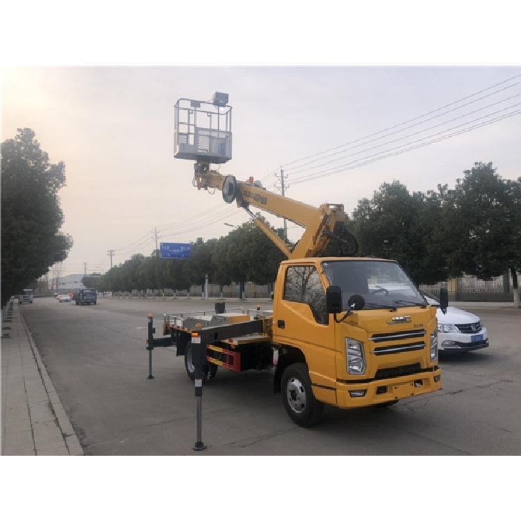 江鈴藍牌21米直臂伸縮式國六高空作業(yè)車(chē)
