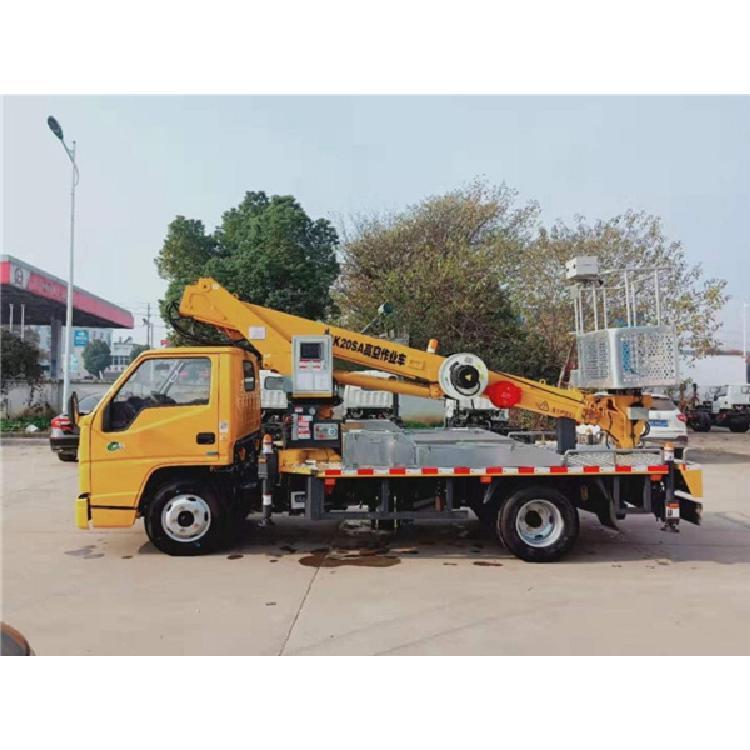 江鈴藍牌21米直臂伸縮式國六高空作業(yè)車(chē)