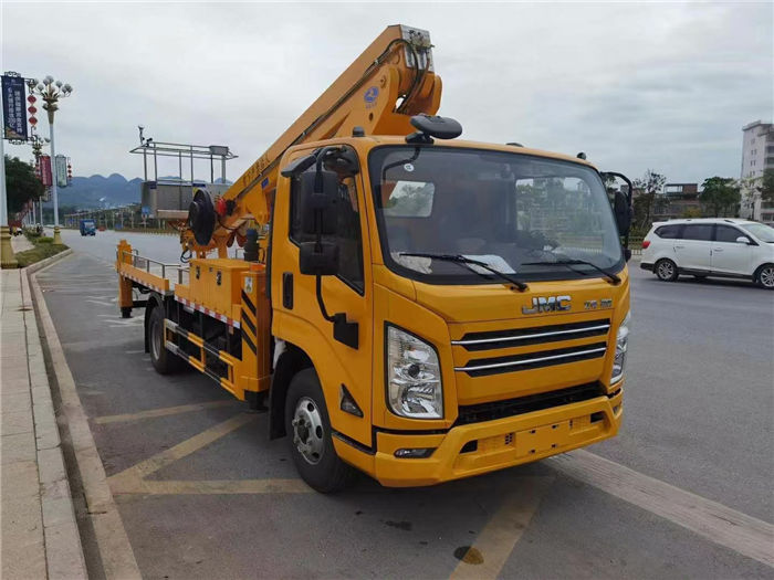 國六江鈴凱銳25米直臂高空作業(yè)車(chē)