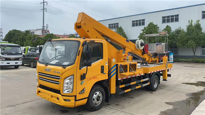 國六江鈴凱銳25米直臂高空作業(yè)車(chē)