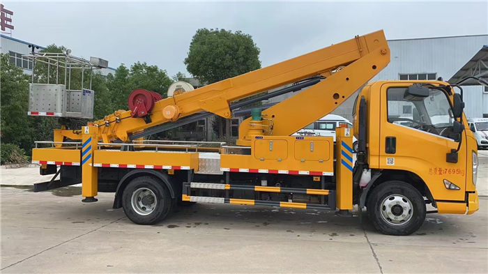 國六江鈴凱銳25米直臂高空作業(yè)車(chē)