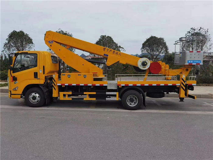 國六江鈴凱銳25米直臂高空作業(yè)車(chē)