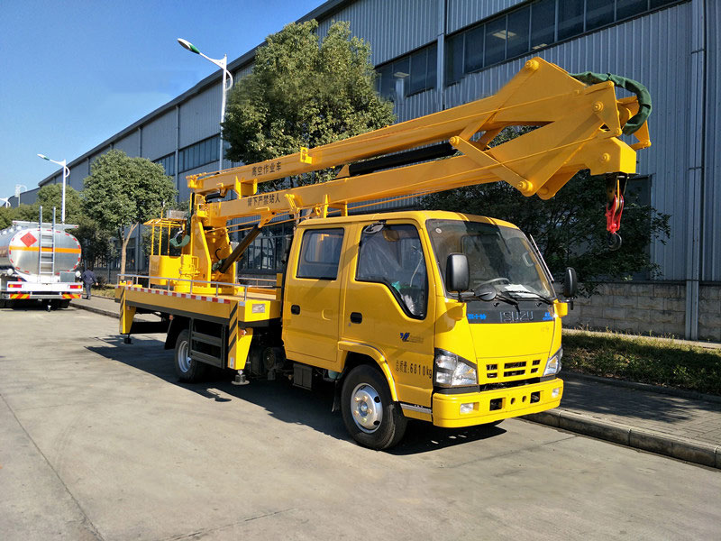 國六慶鈴五十鈴16米高空作業(yè)車(chē)