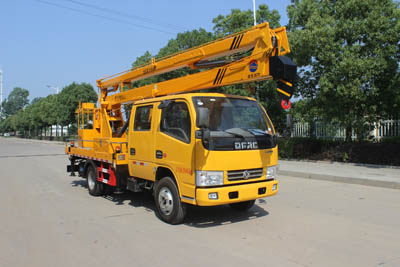 東風(fēng)EQ1075DJ3CDF型雙排座16米曲臂高空作業(yè)車(chē)