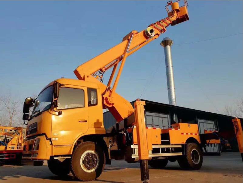 國六東風(fēng)天錦32米伸縮臂高空作業(yè)車(chē)