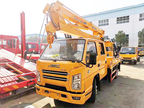 國六江鈴順達藍牌高空作業(yè)車(chē)