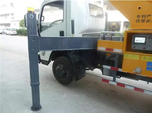 藍牌國六江鈴16米伸縮臂式高空作業(yè)車(chē)