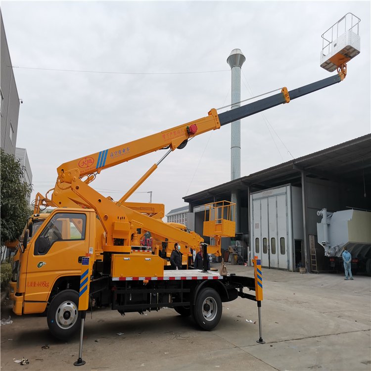 全新江鈴國六17.5米藍牌直臂高空作業(yè)車(chē)
