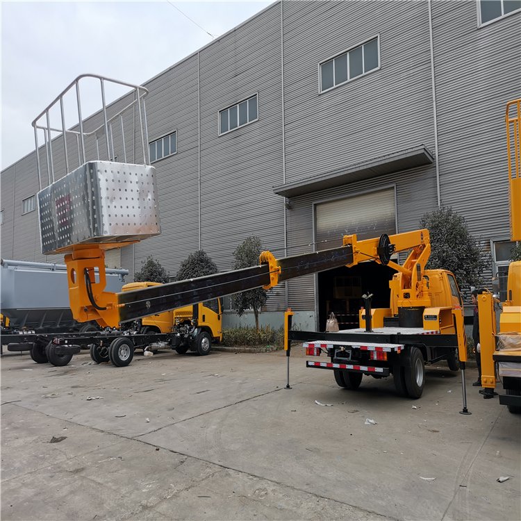 全新江鈴國六17.5米藍牌直臂高空作業(yè)車(chē)