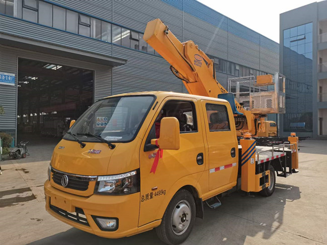國六東風(fēng)途逸雙排16米直臂高空作業(yè)車(chē)