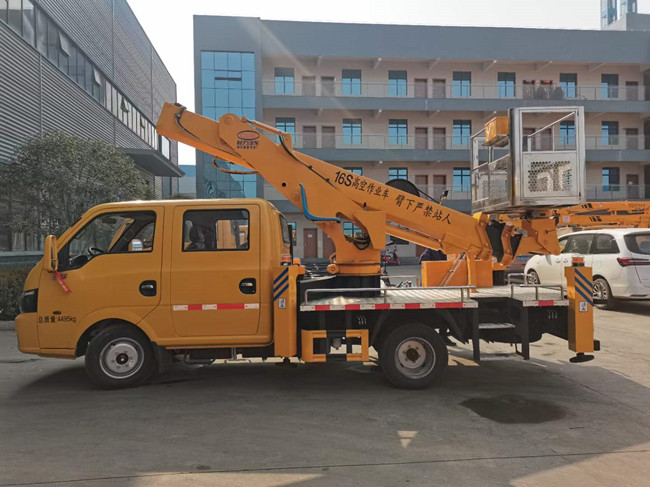 國六東風(fēng)途逸雙排16米直臂高空作業(yè)車(chē)