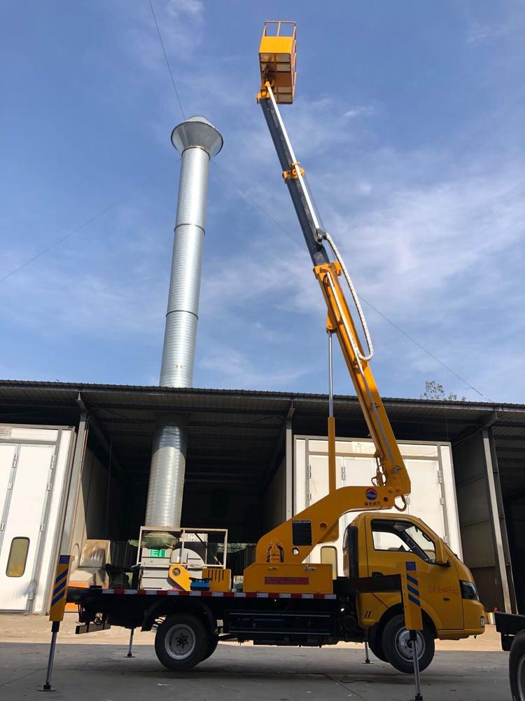 國六東風(fēng)途逸20米藍牌單排伸縮臂高空作業(yè)車(chē)