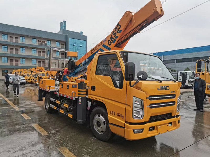 國六江鈴藍牌23米高空作業(yè)車(chē)