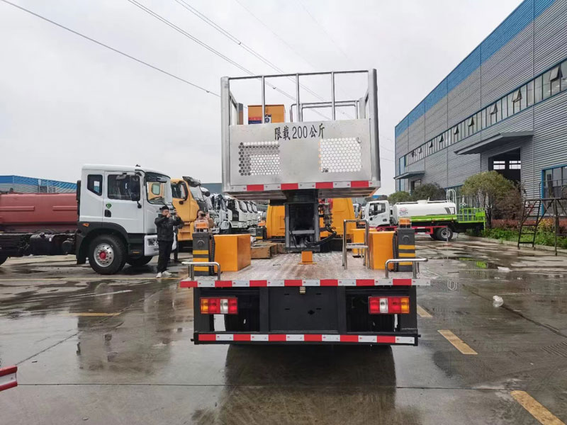 國六江鈴藍牌23米高空作業(yè)車(chē)