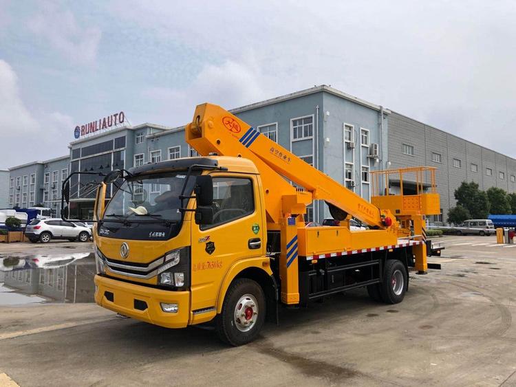 國六東風(fēng)25米SCS5081JGKEQ6型高空作業(yè)車(chē)