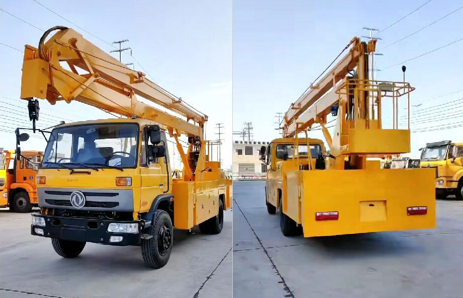 東風(fēng)多利卡22米折疊臂高空作業(yè)車(chē)