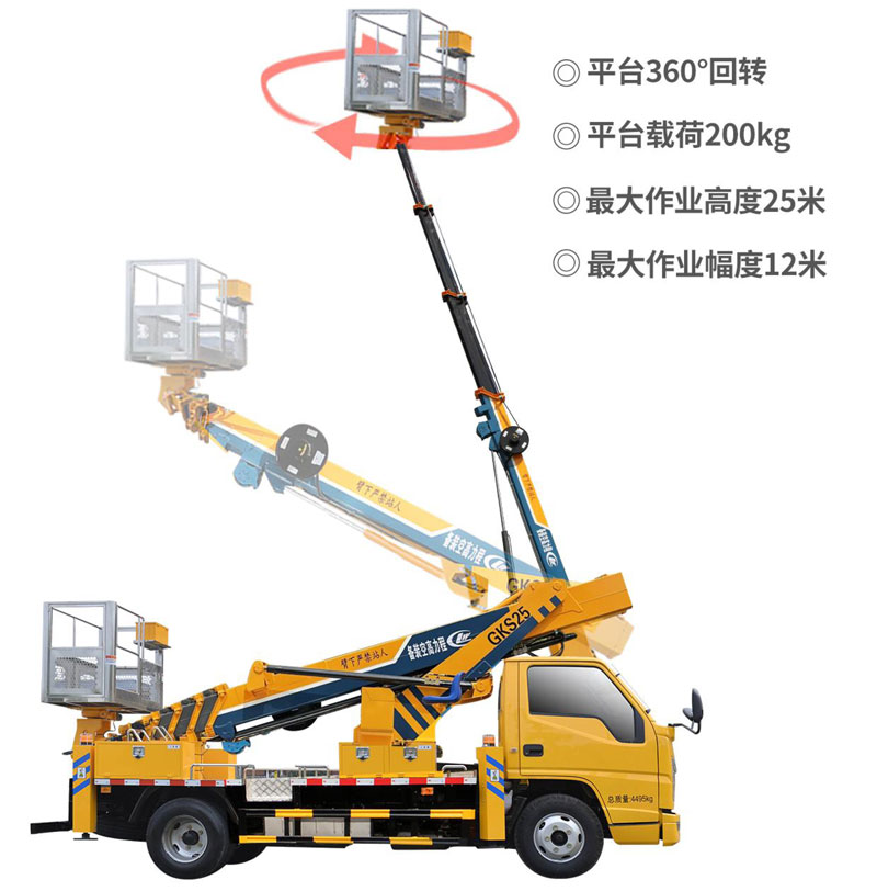 江鈴25米藍牌高空作業(yè)車(chē)