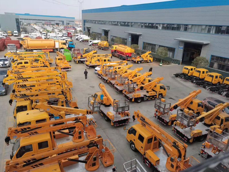 21米江鈴藍牌直臂式高空作業(yè)車(chē)