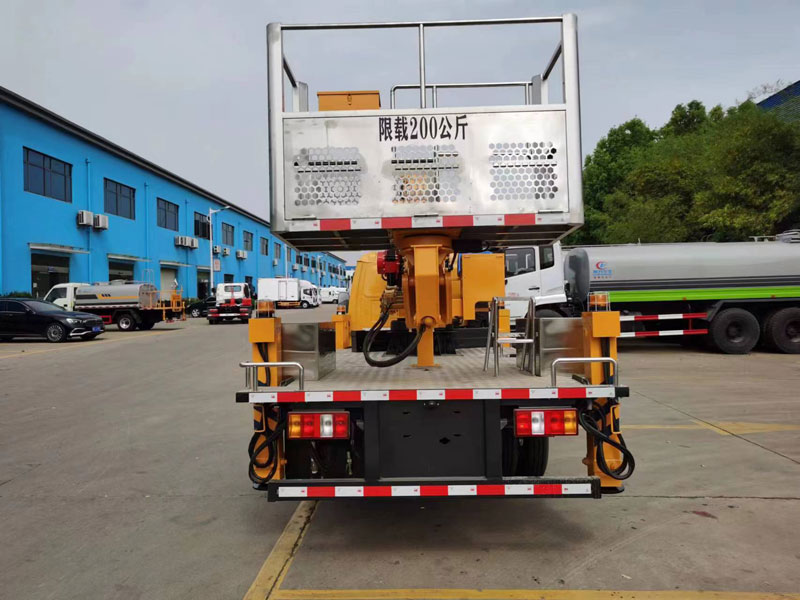 藍牌27米直臂伸縮式高空作業(yè)車(chē)-CL5042JGKA6DS