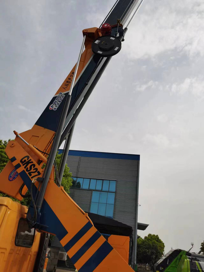 藍牌27米直臂伸縮式高空作業(yè)車(chē)-CL5042JGKA6DS