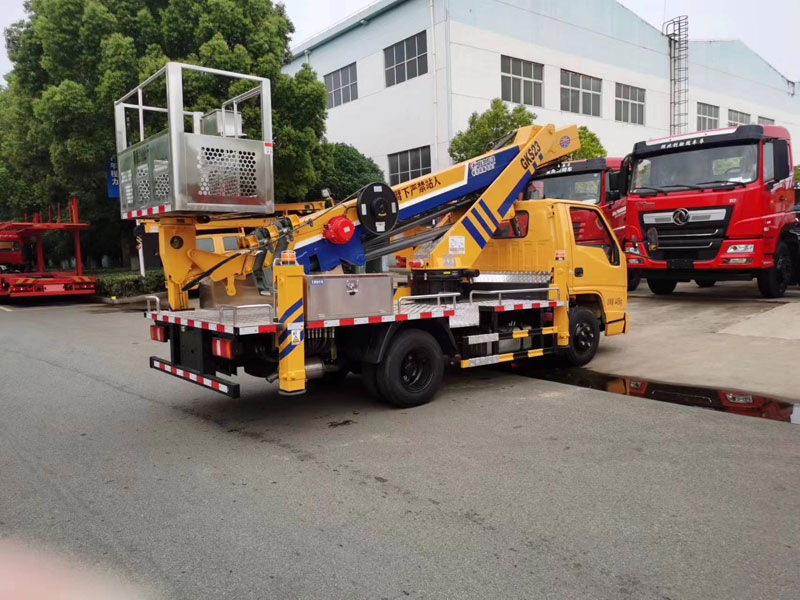 23米江鈴藍牌直臂伸縮式高空工作車(chē)-CL5042JGKA6DS