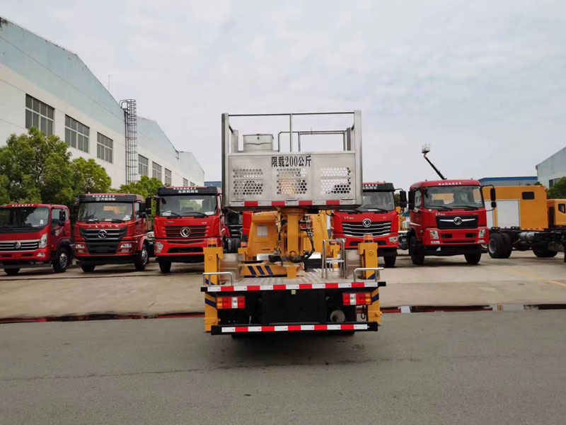 23米江鈴藍牌直臂伸縮式高空工作車(chē)-CL5042JGKA6DS
